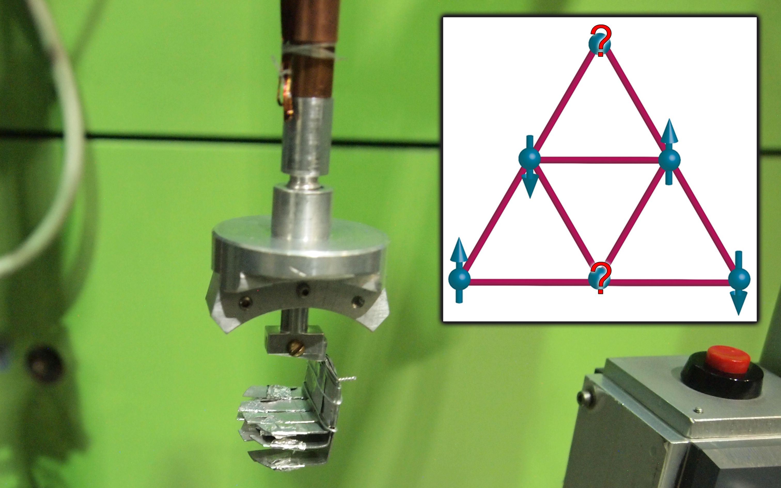 Neutrons reveal that spin glass can mimic quantum spin liquid
